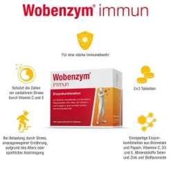 Wobenzym immun Tabletten, 60 St