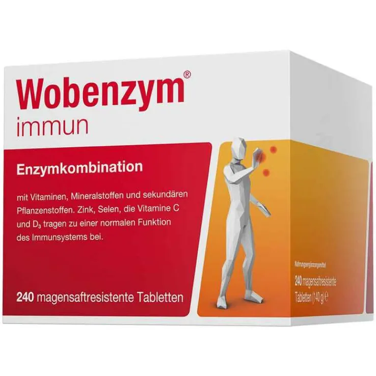 Wobenzym immun Tabletten, 240 St
