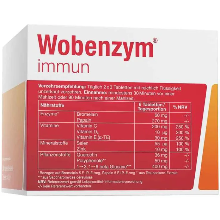 Wobenzym immun Tabletten, 240 St