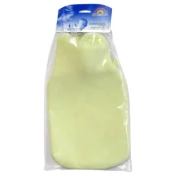Wärmflasche groß mit Frotteebez.gelb, 1 St