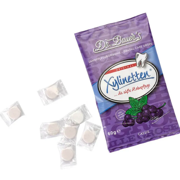 Xylinetten Cassis Bonbons, 60 g