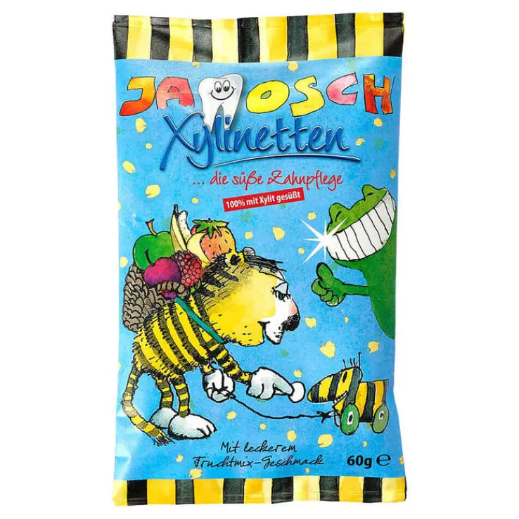 Xylinetten Janosch Multifrucht Bonbons, 60 g