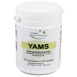Yams Wurzel Kapseln, 180 St