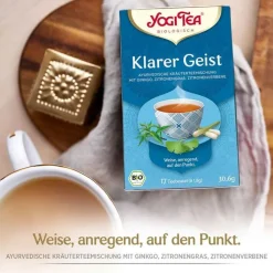 Yogi Tea Klarer Geist Bio, 17X1.8 g