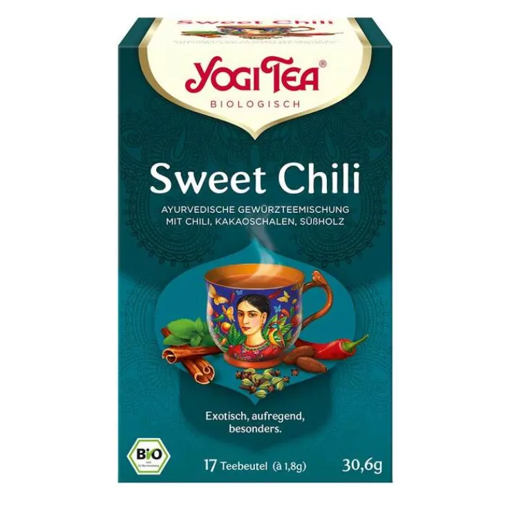 Yogi Tea Sweet Chili Bio, 17X1.8 g