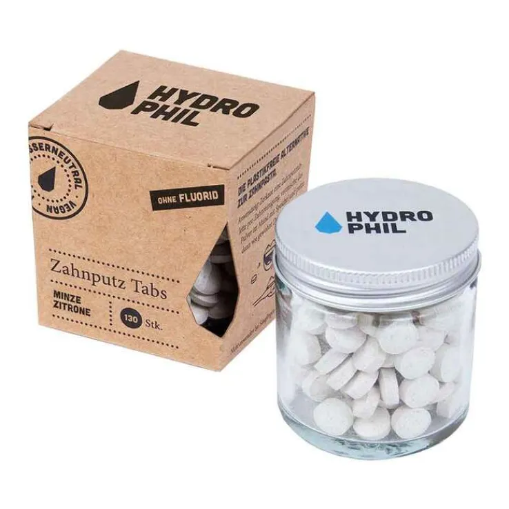 Zahnputz Tabs Minze Zitrone ohne Fluorid, 130 St