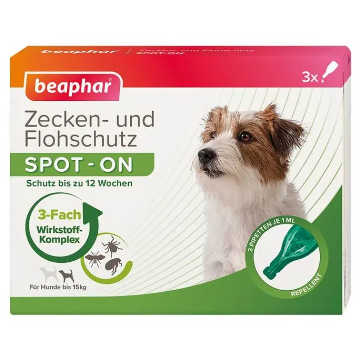 Zecken- und Flohschutz SPOT-ON für kleine Hunde, 3 ml