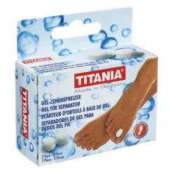 Zehenspreizer aus Gel Titania, 2 St