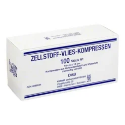Zellstoff Vlies Kompressen 1, 100 St