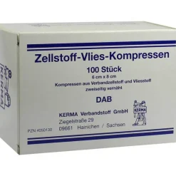 Zellstoff Vlies Kompressen 6, 100 St