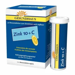 Zink 10 + C Brausetabletten, 40 St