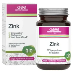 Zink Compact Bio Tabletten, 60 St