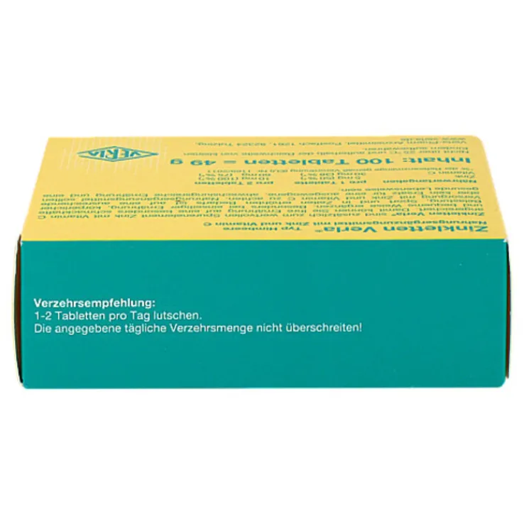 Zinkletten Verla Himbeere Lutschtabletten, 100 St