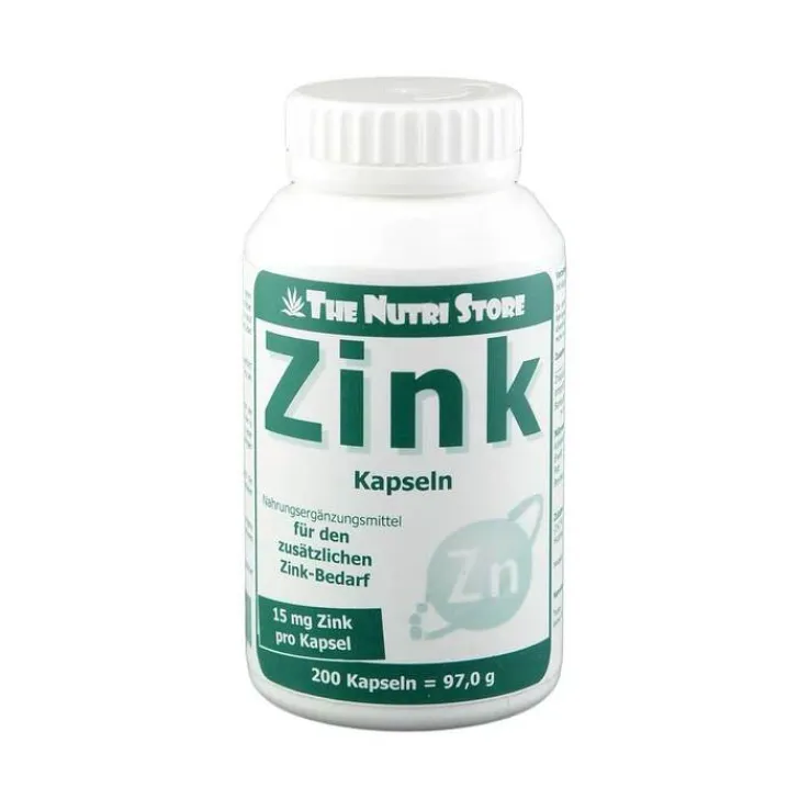 Zink 15 mg Kapseln, 200 St