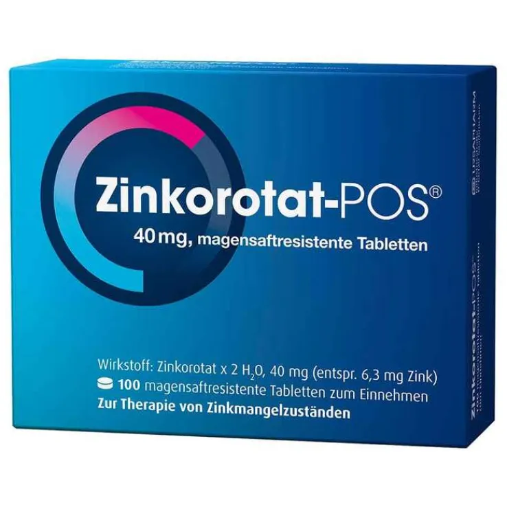 Zinkorotat-POS magensaftresistente Tabletten, 100 St