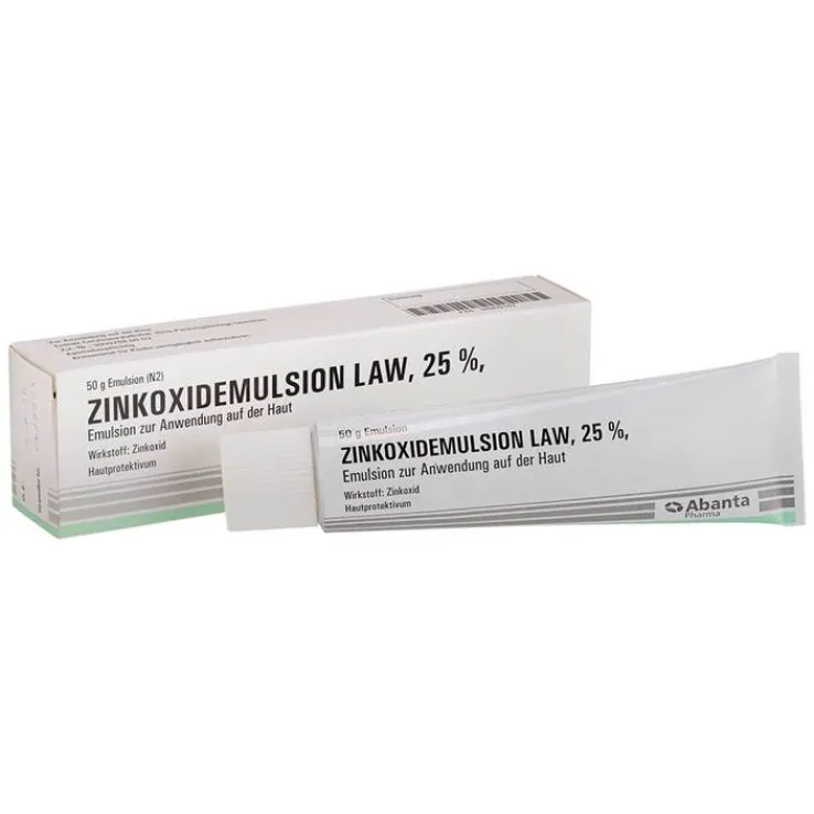 ZINKOXIDEMULSION LAW, 25 %, 50 g