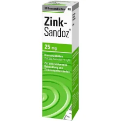 Zink Sandoz Brausetabletten, 20 St