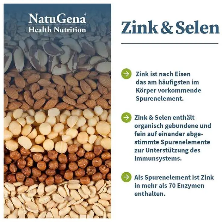 Zink & Selen Tabletten, 120 St