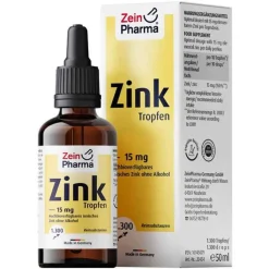 Zink Tropfen 15 mg ionisiert, 50 ml