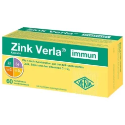 Zink Verla immun Kautabs, 60 St